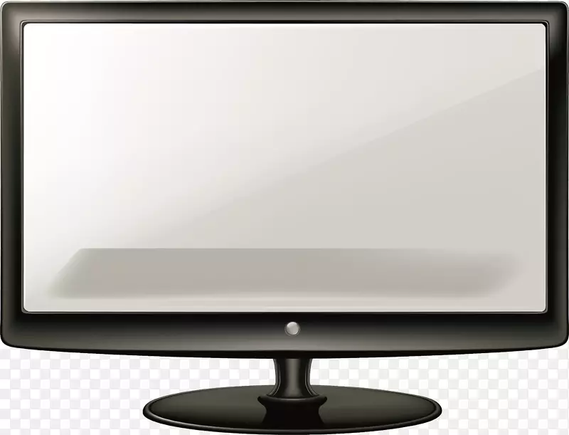 河南电视机计算机监控器-电视PNG载体材料