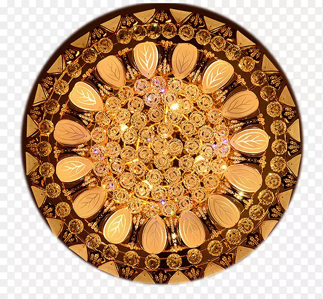 曼努埃尔吉尔飞镖游戏滚滚电动巴伦西亚圆形黄色水晶灯实物推广