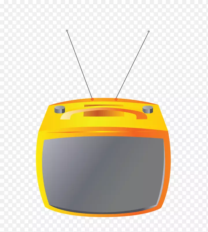 黄可爱电视机