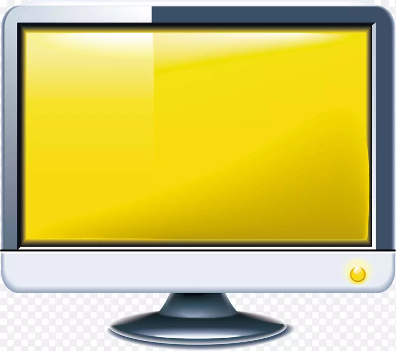 背光液晶电视机液晶电视电脑显示器图标电视png材料