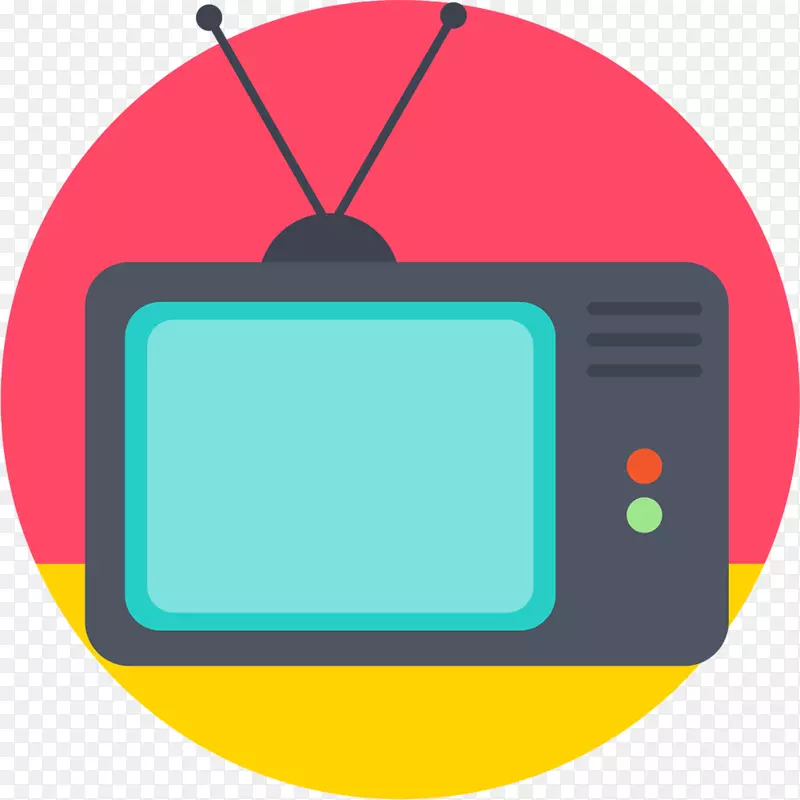 电视频道android应用程序包图标-创意电视