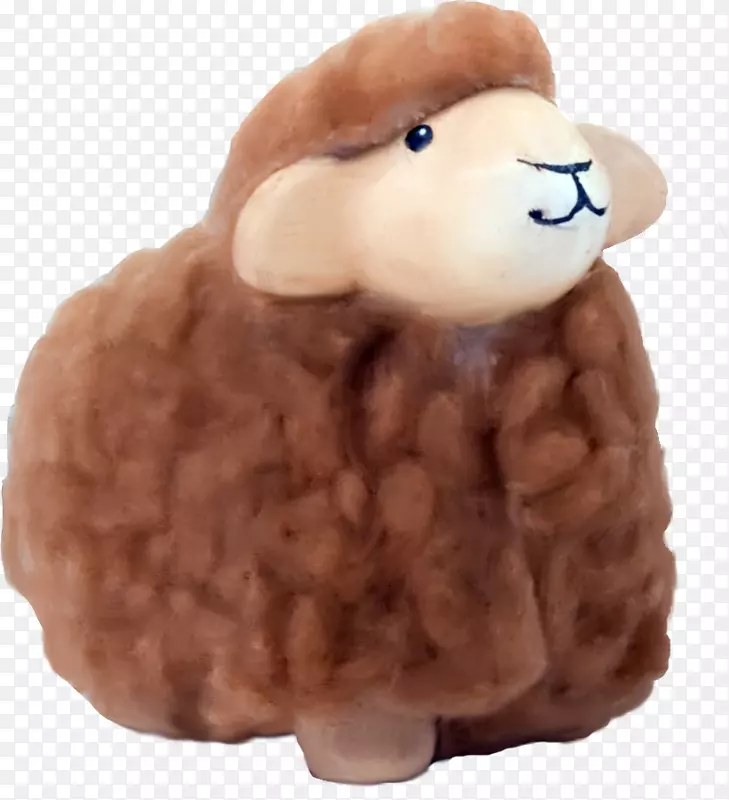 像棕色小孩可爱的羊