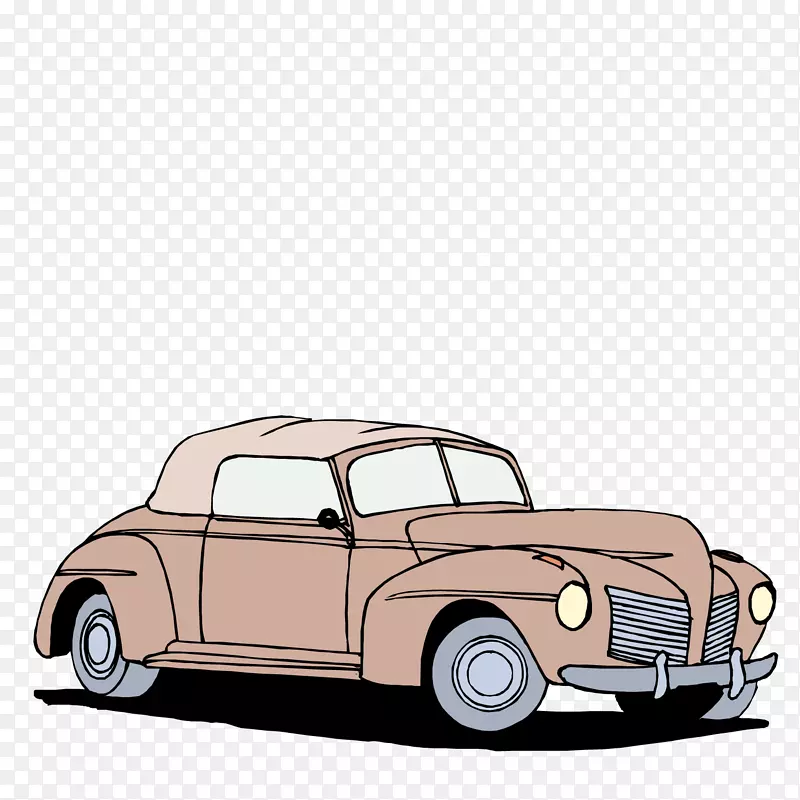 汽车摄影-免费插画-旧车