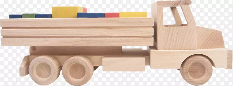 桌上木玩具车