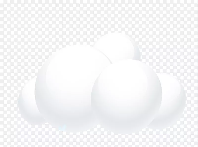 球形壁纸.白色卡通云装饰图案