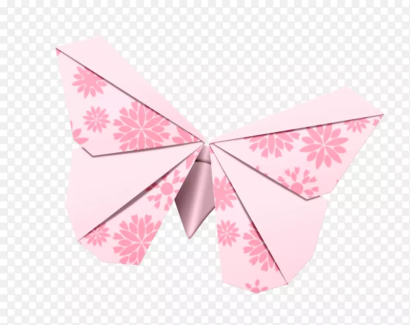 蝴蝶折纸图案-蝴蝶