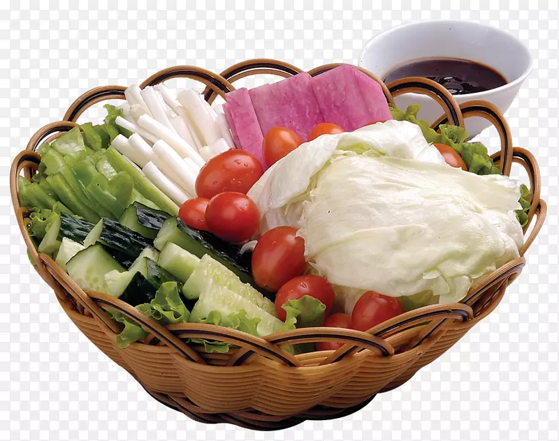素食菜蔬菜水果一篮子蔬菜