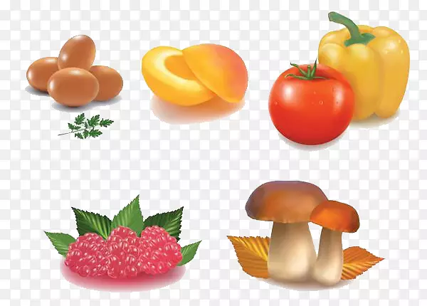 素食、保健食品、水果-高清蔬菜