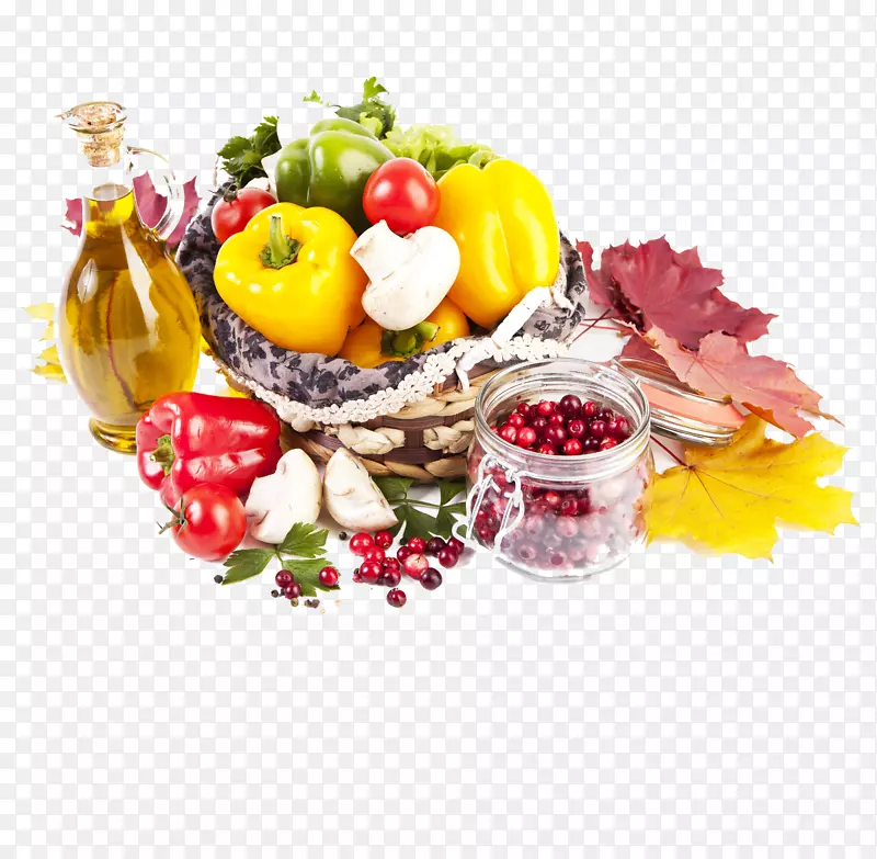 膳食补充剂b维生素硫胺素维生素b-12-真正的水果和蔬菜背景