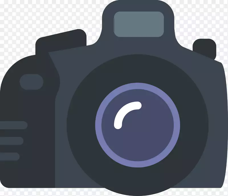单镜头反射式照相机摄影图标平单反相机