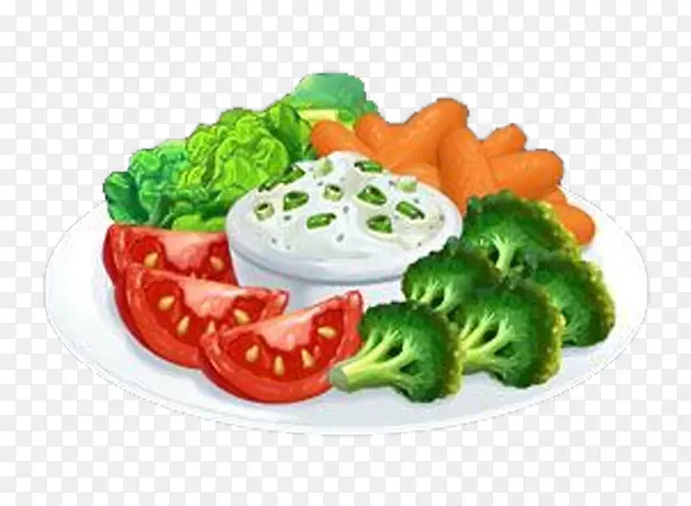 蔬菜汉堡zakuski法式蘸菜谱叶菜手绘蔬菜