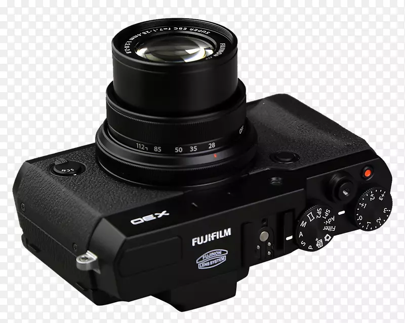 Fujifilm x30数码单反相机镜头电子取景器电子相机png照相机