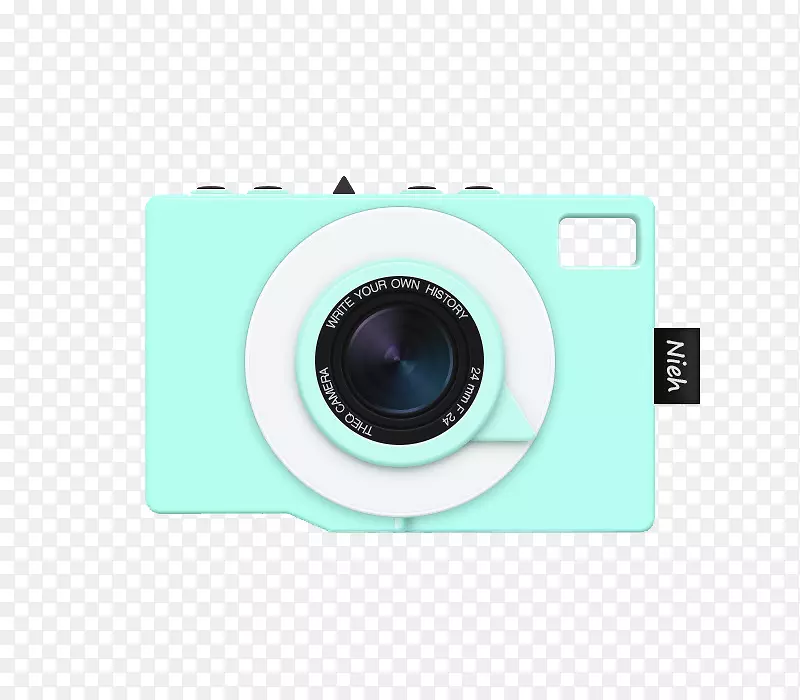 摄像机圆-小型新鲜简单相机