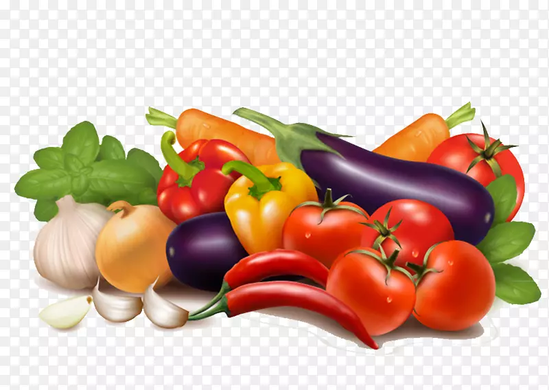 叶类蔬菜插图-新鲜水果和蔬菜