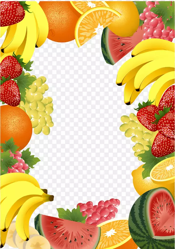 水果画框免费水果蔬菜载体材料