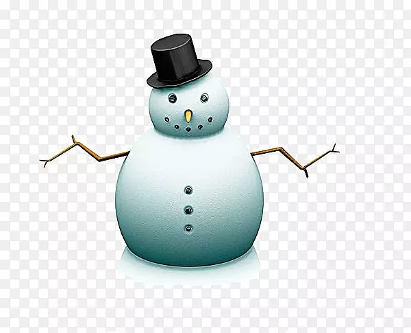 雪人版税-免费摄影剪贴画-冬季雪人