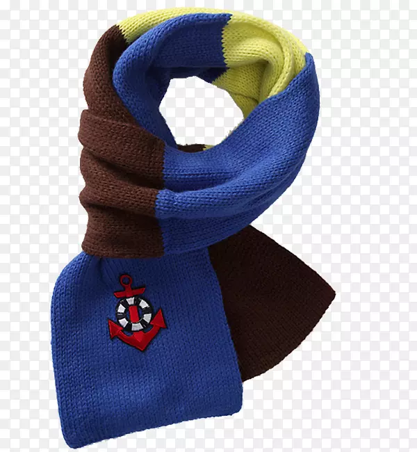 免费提供的蓝色围巾-孩子们新的冬季围巾