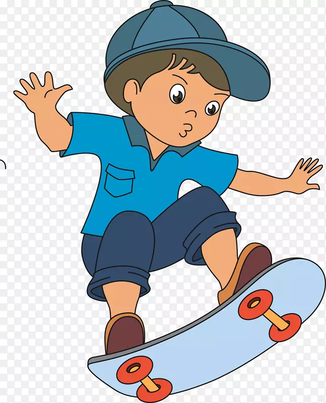 滑板儿童旱冰.卡通儿童材料