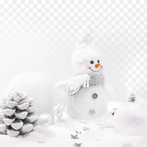 雪人圣诞主题展示分辨率壁纸-圣诞雪人