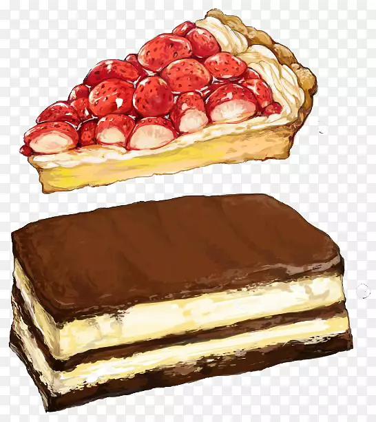 塔特提拉米苏生日蛋糕pxe2tiserie绘图-蛋糕