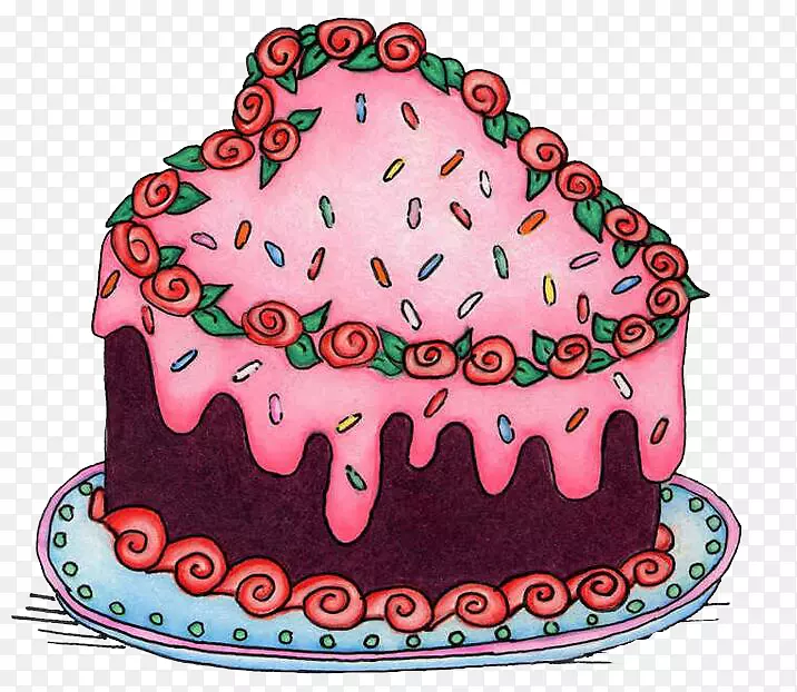 生日蛋糕托巧克力蛋糕面包店-蛋糕