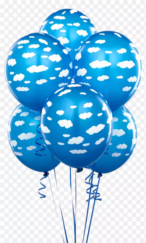 Amazon.com飞机气球蓝色生日-珠宝手绘装饰