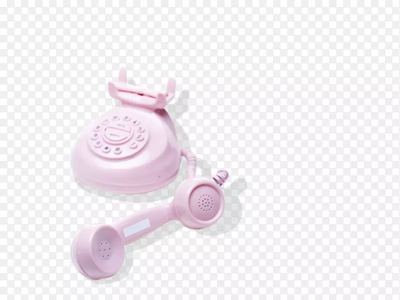 电话-粉红色电话