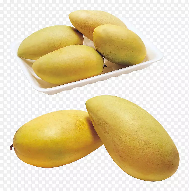芒果设计师黄色美味芒果