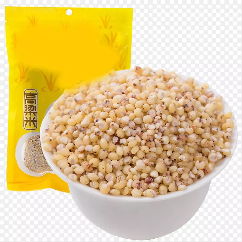 高粱-玉米素食料理谷类食品甜高粱东北高粱米粒