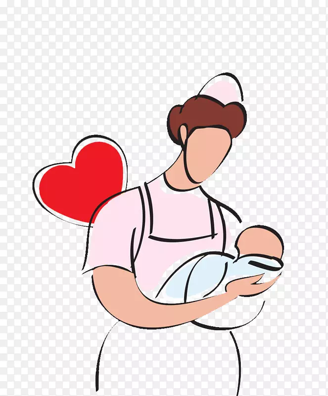婴儿护理，母乳喂养，摄影，剪贴画，插图，护士，新生儿