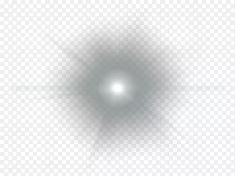 白色圆形黑色图案-黑色简单光效应元素