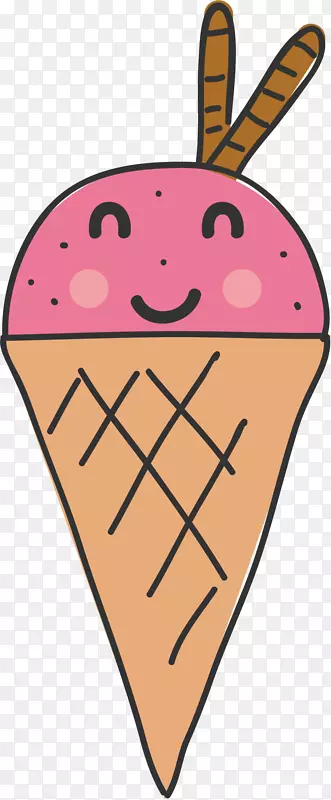 草莓冰淇淋-巧克力草莓冰淇淋