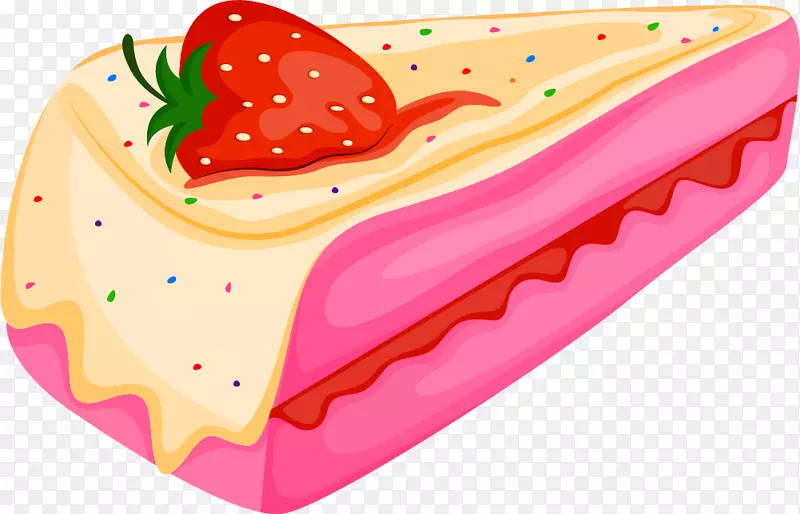 草莓奶油蛋糕-粉红色草莓蛋糕