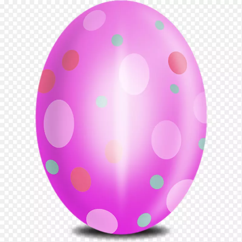 复活节兔子彩蛋图标-紫色彩蛋