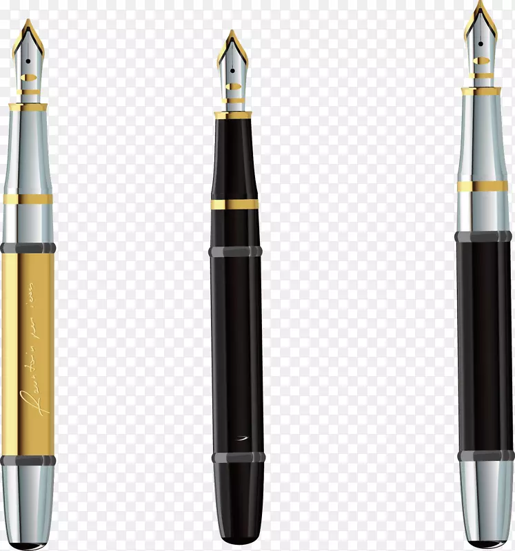 钢笔剪贴画-昂贵的钢笔
