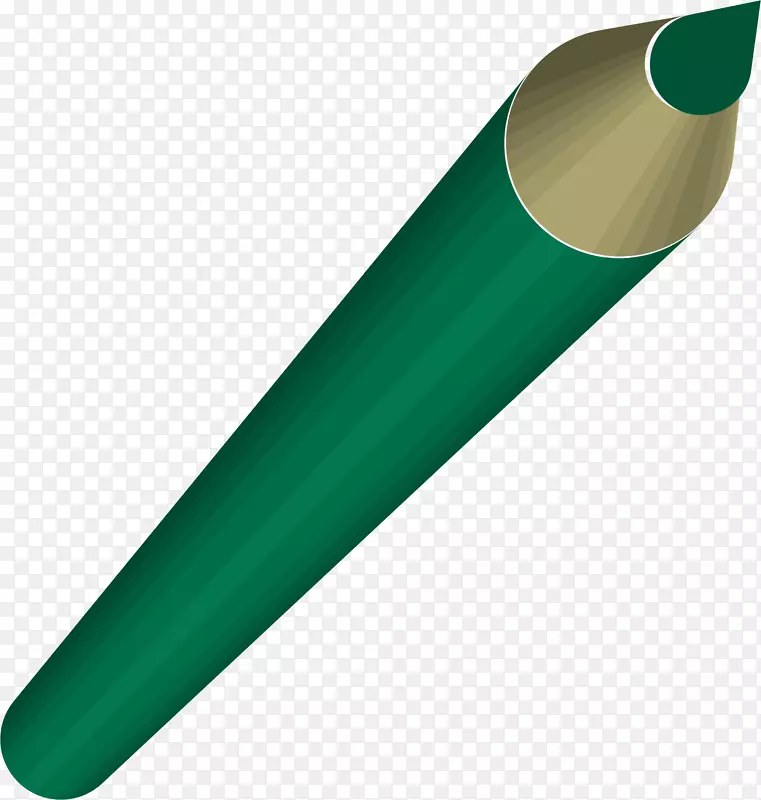 铅笔画-草绿铅笔