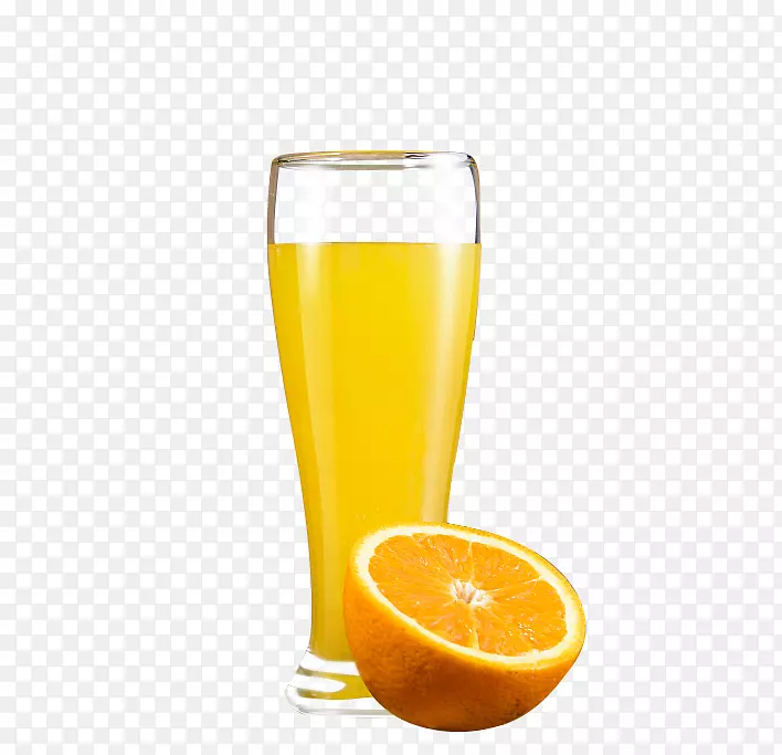 橙汁饮料-一杯鲜榨橙汁