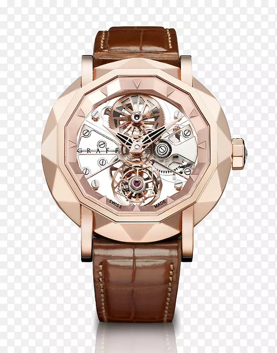 自动手表格拉夫钻石碧昂龙骨架手表珠宝女士手表