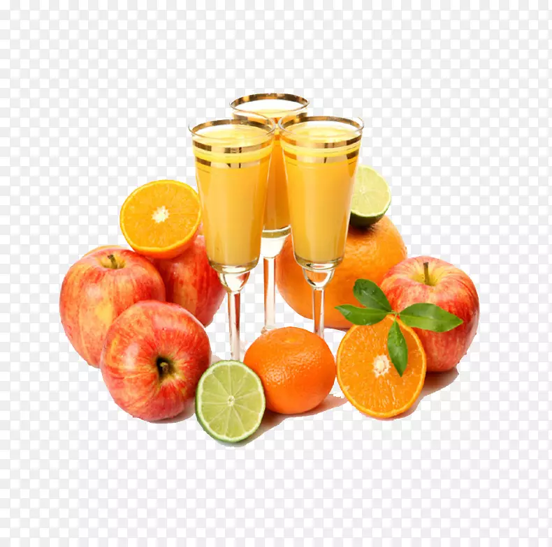 橙汁苹果汁食品饮料什锦果汁