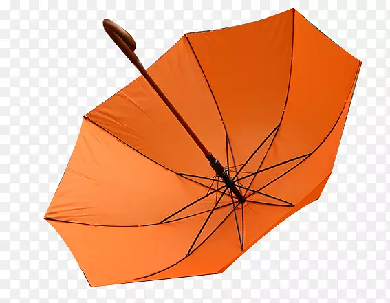 橙色图标伞