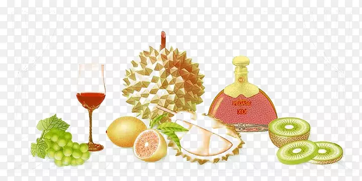 橙汁-它的果汁和剖面图