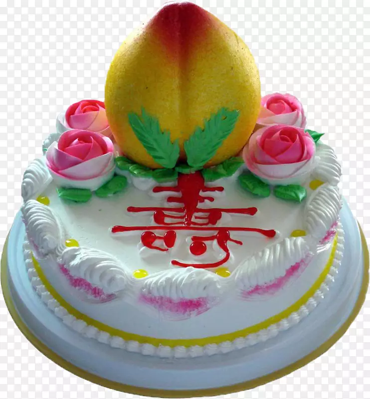 生日蛋糕雪纺蛋糕长寿桃子蛋糕巧克力蛋糕-蛋糕系列