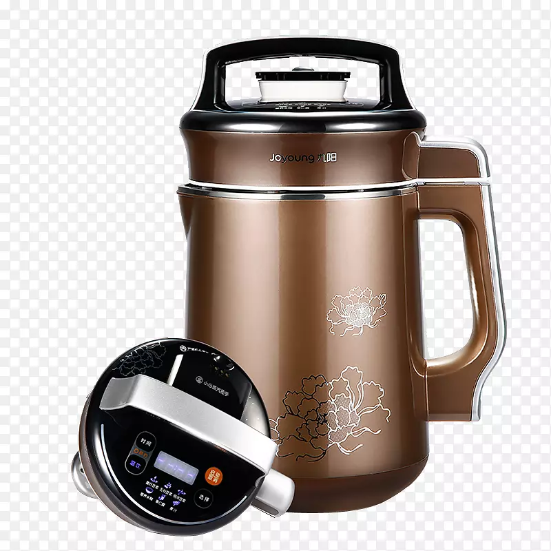 果汁粥大豆蒸煮饮料-9阳咖啡金自动豆浆机