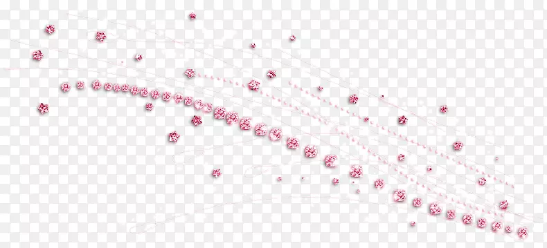 蝴蝶半色调-浮动创意手绘粉红水晶钻石