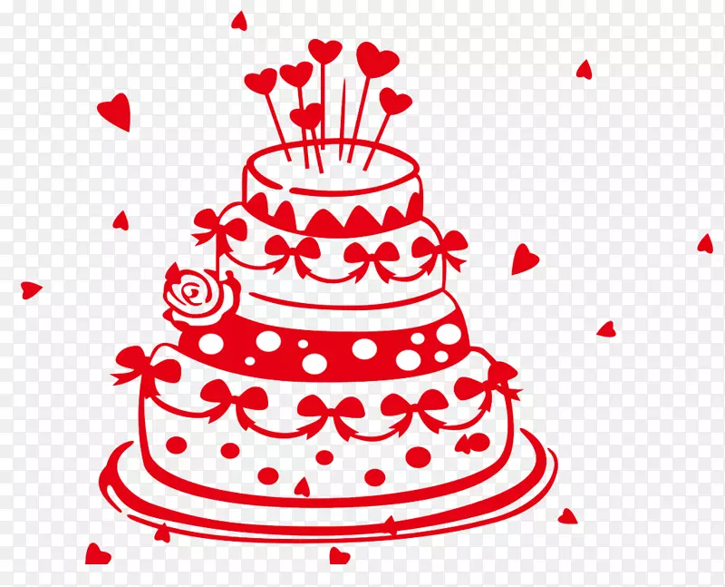 生日蛋糕烘焙画-蛋糕棒图