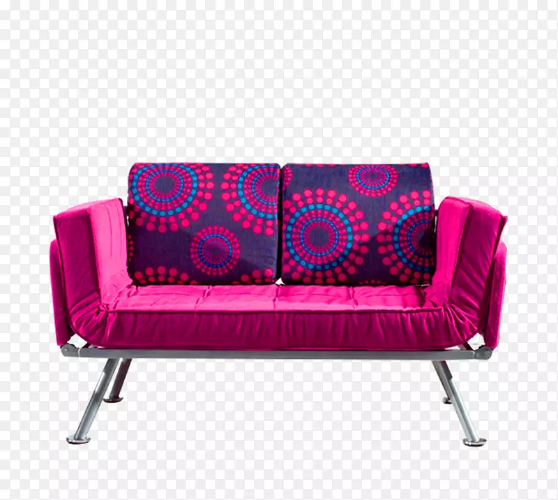 沙发床沙发家具.紫色简单沙发装饰图案