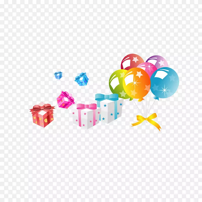 软件ms-dos-彩色气球礼物