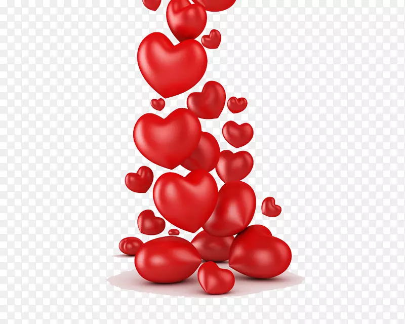 纸摄影壁纸.纹理红色爱情气球