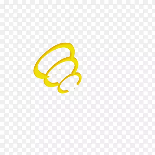 徽标黄色字体-丝带