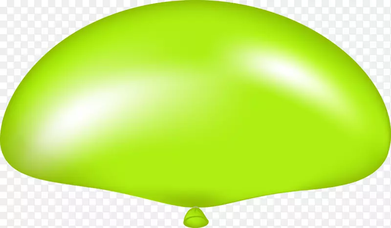 绿色气球-不规则绿色气球